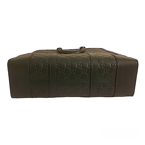 Gucci Guccissima Large Leather Tote / Crossbody Bag - Picture 11 of 13